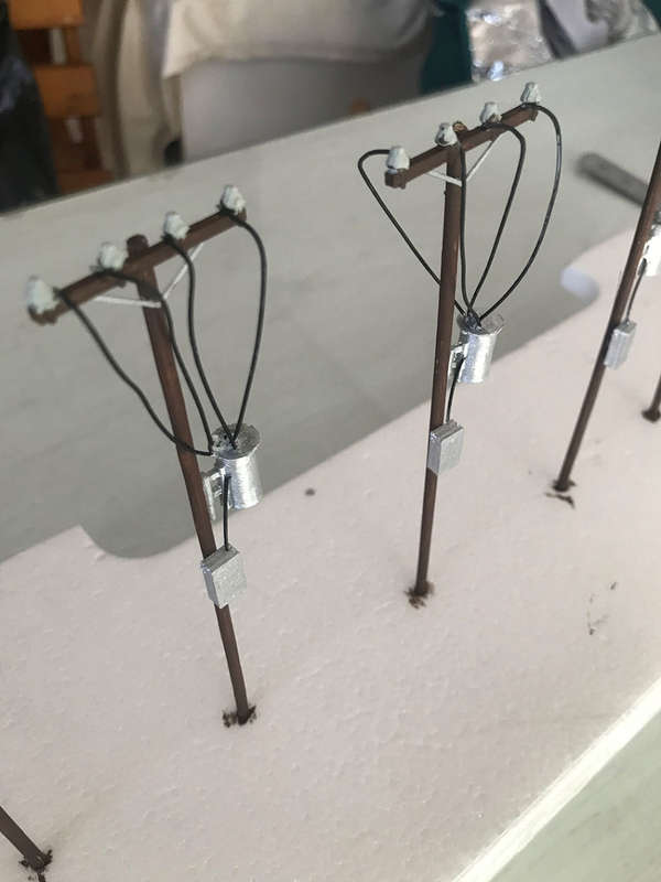 HO Utlity Poles (Set of 8)