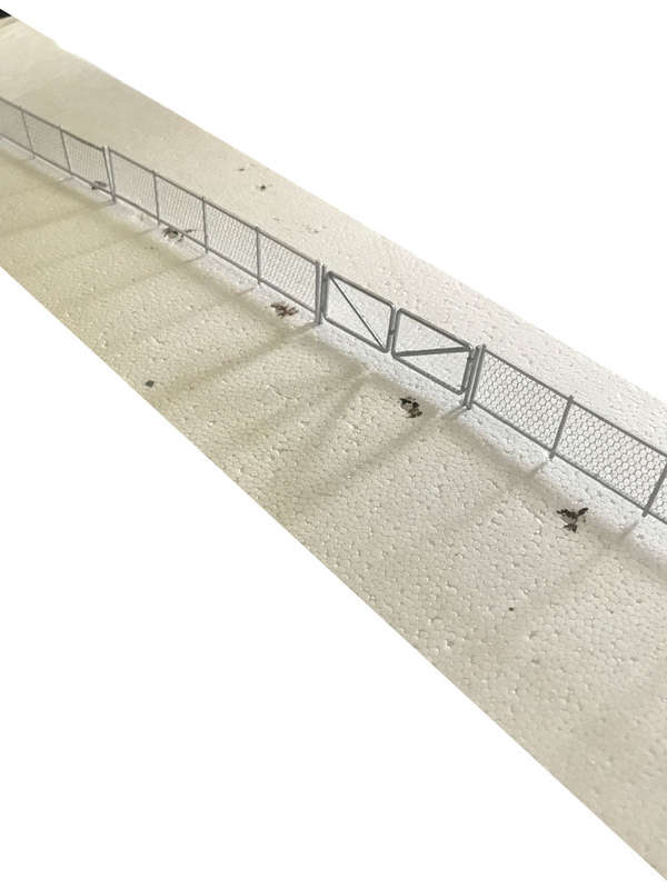 1.9m Fence and Gate Set - HO Scale
