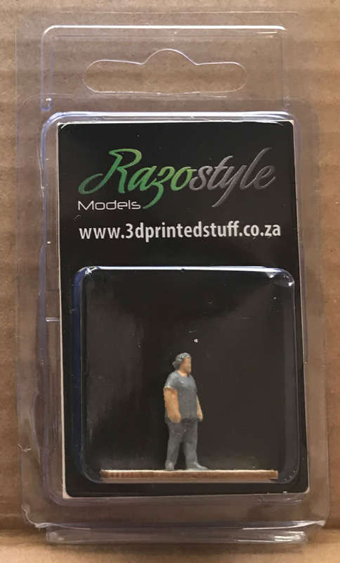 Model Railway Figure - Big guy1 - HO Scale