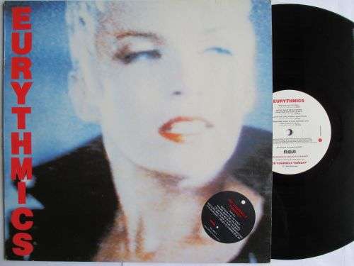 EURYTHMICS - BE YOURSELF TONIGHT - GERMNAY VG / EX WITH INNER