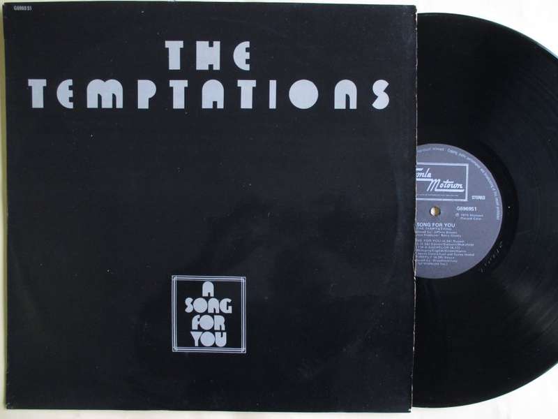 THE TEMPTATIONS - A SONG FOR YOU - RSA VG+ / VG+