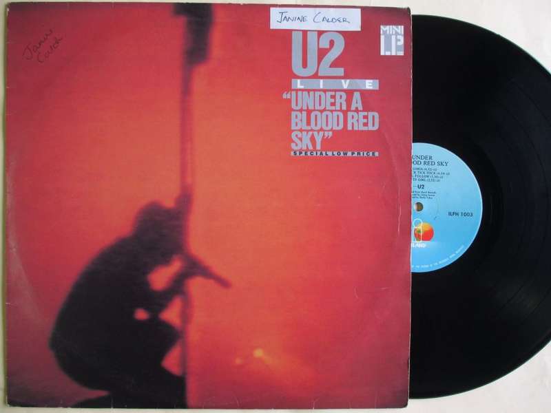 U2 - LIVE UNDER A BLOOD RED SKY - RSA VG / VG