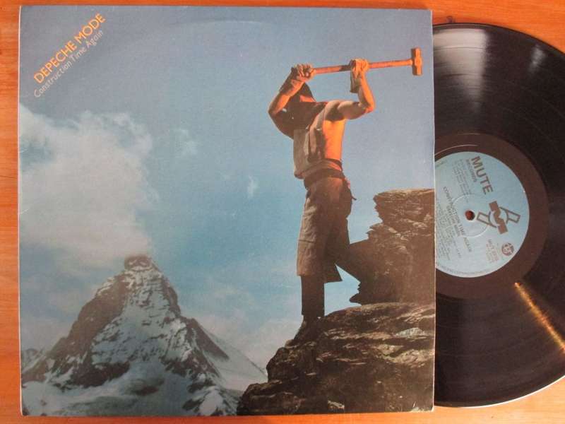 DEPECHE MODE - CONSTRUCTION TIME AGAIN - RSA VG+ / VG+