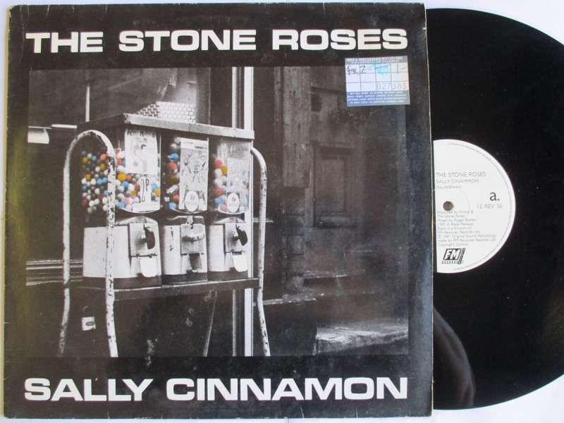 THE STONE ROSES - SALLY CINNAMON 12" UK VG- / VG- 3 TRACKS