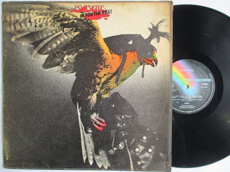 BUDGIE - IN FOR THE KILL - UK VG / VG