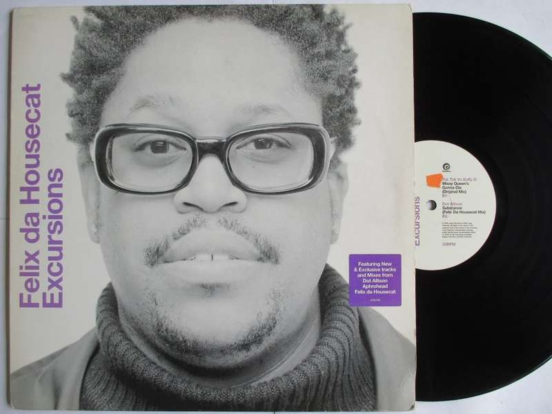 FELIX DA HOUSECAT - EXCURSIONS - UK VG+ / VG+ 2 LP