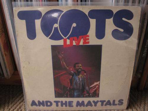 TOOTS & THE MAYTALS - LIVE - RSA VG / G+
