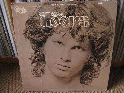 THE DOORS - THE BEST OF - USA VG / VG- QUADRA DISC