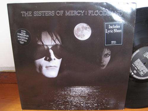 THE SISTERS OF MERCY - FLOODLAND - GERMANY VG+ / VG+ WITH INNER & INSERT
