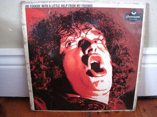 JOE COCKER - WITH A LITTLE HELP FROM MY FRIENDS - RSA VG- / VG-