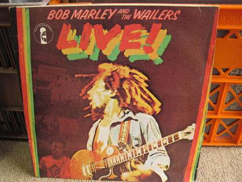 BOB MARLEY & THE WAILERS - LIVE - RSA VG+/ VG-