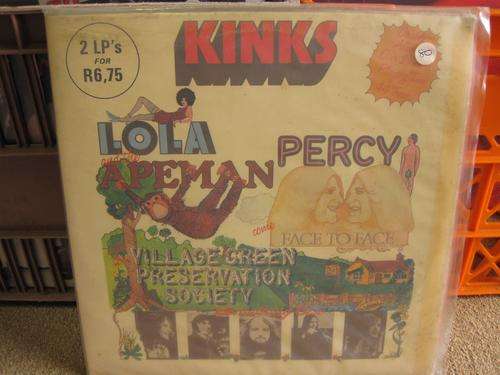 THE KINKS - LOLA, PERCY & THE APEMAN.. RSA VG+ / VG+ 2 LP GATEFOLD