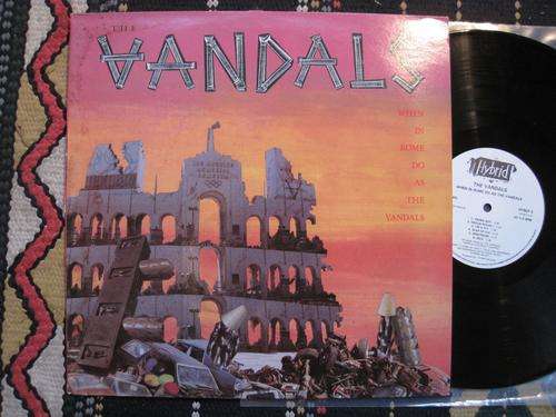 THE VANDALS - WHEN IN ROME DO AS THE VANDALS -USA VG- / EX
