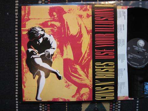 GUNS N ROSES - USE YOUR ILLUSION I - RSA VG+ / VG+ 2 LP WITH INNERS