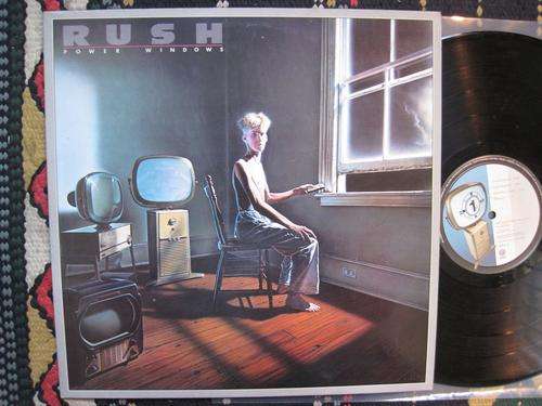 RUSH - POWER WINDOWS - UK VG+ / VG