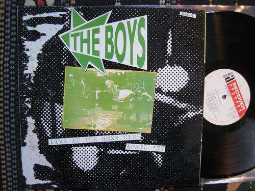 THE BOYS - LIVE AT THE ROXY APRIL '77 UK G+ /VG+