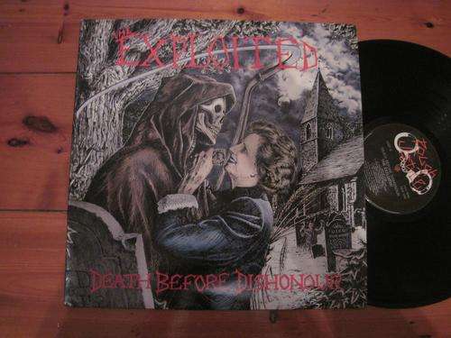 THE EXPLOITED - DEATH BEFORE DISHONOUR - UK VG+ / VG+