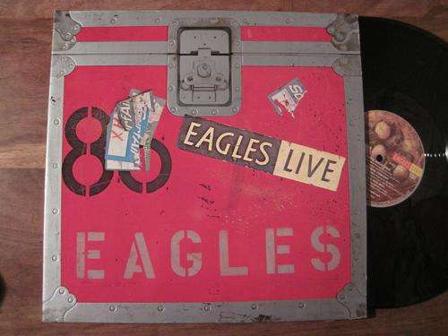 EAGLES - LIVE - GERMANY VG+ / VG+ 2 LP GATEFOLD