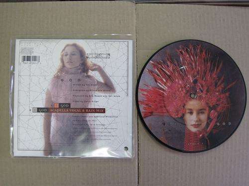 TORI AMOS - GOD ( AMBIENT CARL CRAIG B-SIDE) UK EX/EX PICTURE DISC