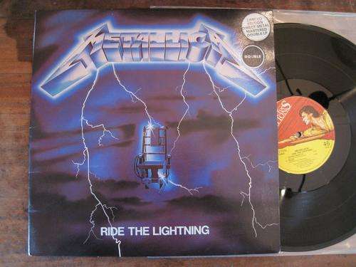 METALLICA - RIDE THE LIGHTNING - UK EX /EX 2 LP GATEFOLD 45RPM DMM