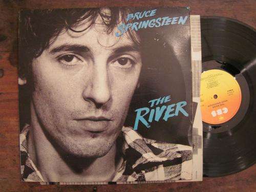 BRUCE SPRINGSTEEN - THE RIVER - UK VG+ / VG 2 LP WITH INSERT