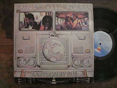 BOB MARLEY & THE WAILERS - BABYLON BY BUS - RSA VG+ /VG- 2 LP GATEFOLD