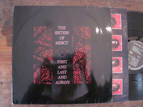 THE SISTERS OF MERCY - FIRST AND LAST AND ALWAYS - GERMANY VG+ /VG-