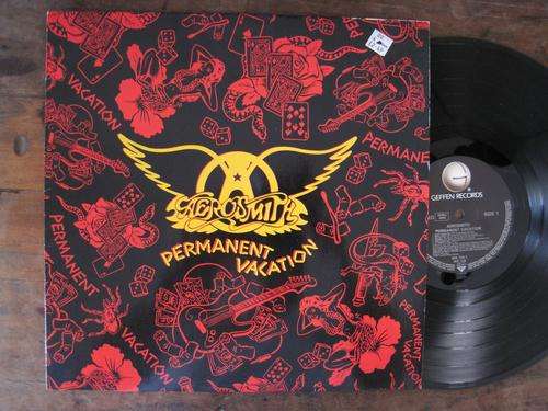 AEROSMITH - PERMANENT VACATION - GERMANY EX / VG+