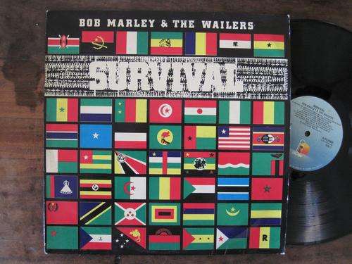 BOB MARLEY & THE WAILERS - SURVIVAL - RSA VG+ / VG-