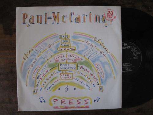 PAUL MCCARTNEY - PRESS 12" - UK VG+ /VG