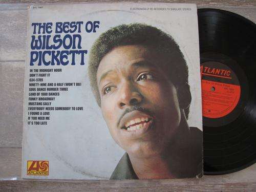 WILSON PICKETT - THE BEST OF - RSA VG / VG+