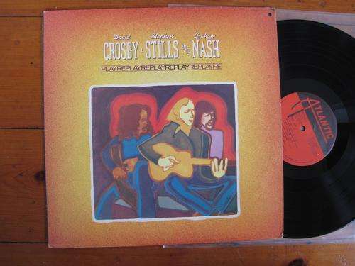 CROSBY STILLS AND NASH - REPLAY - RSA VG+ / VG+