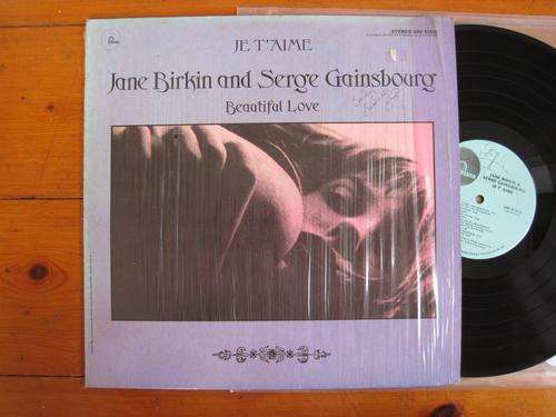 JANE BIRKIN & SERGE GAINSBOURG - JET'AIME - USA VG+ / VG+