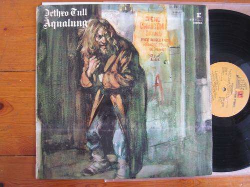 JETHRO TULL - AQUALUNG - RSA VG+ / VG- WITH INSERT