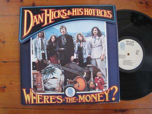 DAN HICKS & HIS HOT LICKS - USA VG+ / VG FLIP TOP COVER