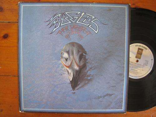 EAGLES - THEIR GREATEST HITS - UK VG / VG- WITH INSERT