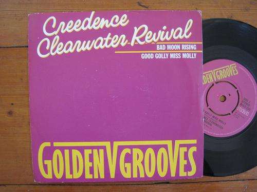 CREEDANCE CLEARWATER REVIVAL - BAD MOON RISING 7" UK VG+/VG+
