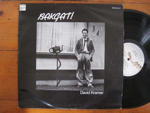 DAVID KRAMER - BAKGAT! - RSA VG /VG+ WITH INNER