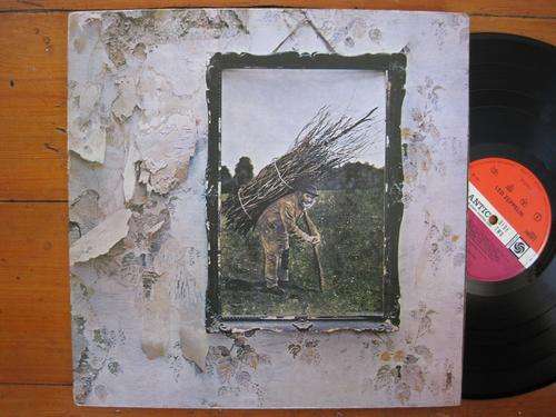 LED ZEPPELIN - FOUR - UK VG / VG GATEFOLD WITH INNER