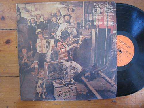 BOB DYLAN & THE BAND - BASEMENT TAPES - RSA VG+ / VG+ 2 LP GATEFOLD