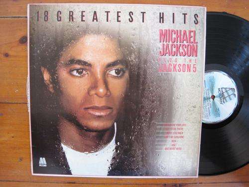 MICHAEL JACKSON + THE JACKSON 5 - 18 GREATEST HITS - RSA VG / VG+