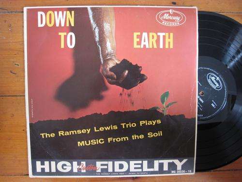 RAMSEY LEWIS TRIO - DOWN TO EARTH - RSA VG / VG