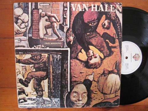 VAN HALEN - FAIR WARNING - RSA VG+ / VG
