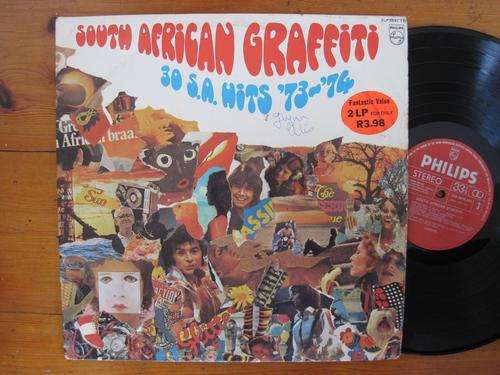 VARIOUS - SOUTH AFRICAN GRAFFITI '73 TO '74 - RSA VG+ / VG 2 LP GATEFOLD