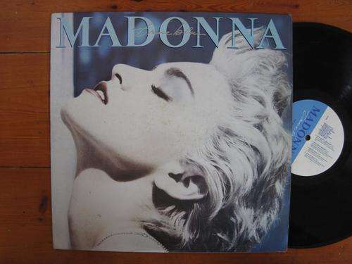 MADONNA - TRUE BLUE - RSA VG+ / VG+ WITH INNER