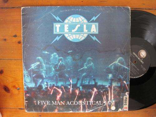 TESLA - FIVE MAN ACOUSTICAL JAM - RSA VG- / VG 2 LP GATEFOLD