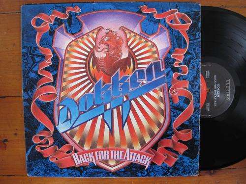 DOKKEN - BACK FOR THE ATTACK - USA VG+ /VG WITH INNER