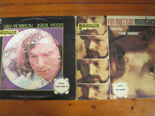 VAN MORRISON - MOONDANCE / ASTRAL WEEKS - RSA VG+ / VG / VG+ 2 LP GATEFOLD