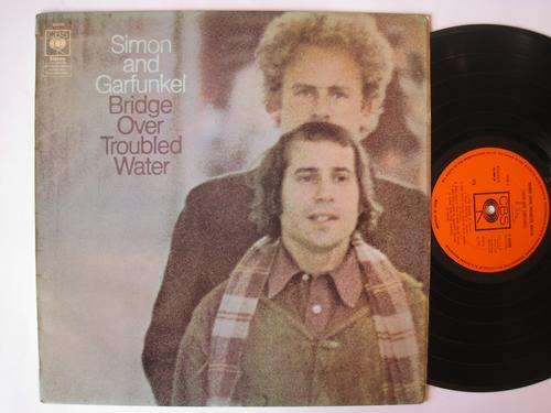 SIMON & GARFUNKEL - BRIDGE OVER TROUBLED WATER - UK VG+ /VG-