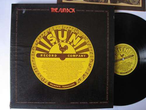 SUN VARIOUS - THE SUN BOX - 3 LP BOXSET WITH BOOKLET - VG+ / VG+ ORIGINAL SUN ARTISTS